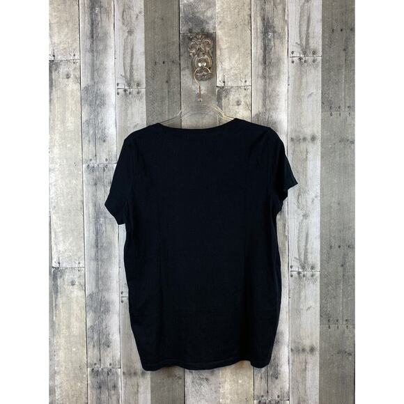 Torrid Harley Quinn Scoop Neck Tee In Black Size 00-10. - Picture 2 of 5